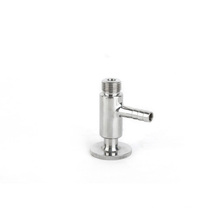 SS304 SS316L Stainless Steel Sanitary Food Grade  Thread  Aseptic Sample Valve